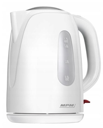 Attēls no MPM Cordless kettle MCZ-105, white, 1.7 l