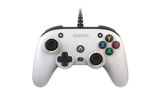 Picture of NACON Pro Compact Controller White USB Gamepad Xbox One
