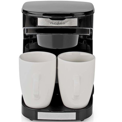 Picture of Nedis KACM140EBK coffee maker with two cups 0.25L 450W