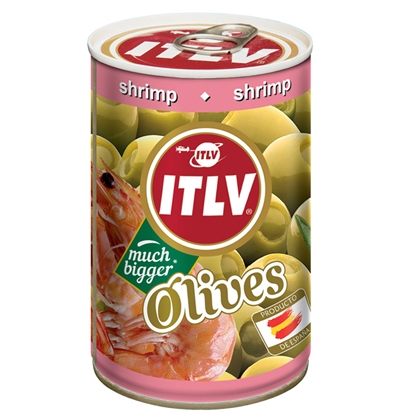 Picture of Olīvas ITLV Zaļās pildītas ar garneļu pastu 314ml