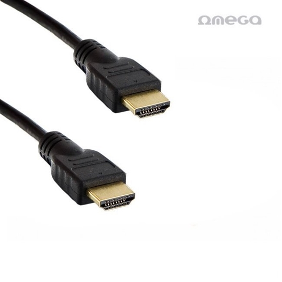 Picture of Omega OCHB45 HDMI Gold Platted Cable 19pin / 2160p / Ultra HD / 4K / 5m