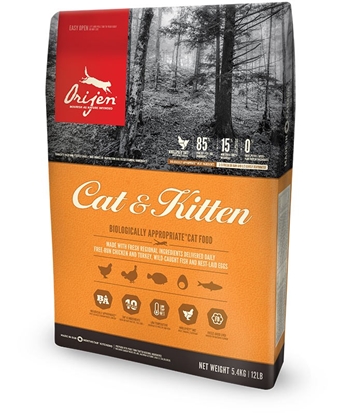 Attēls no ORIJEN Original Cat - dry cat food - 5,4 kg