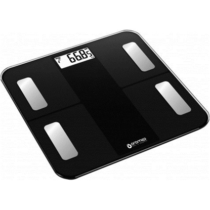 Picture of Oromed ORO-SCALE BLUETOOTH BLACK Electronic personal scale Square