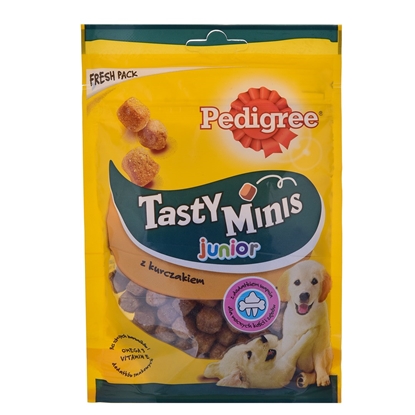 Picture of PEDIGREE Tasty Minis Junior Chicken - Dog treat - 125g
