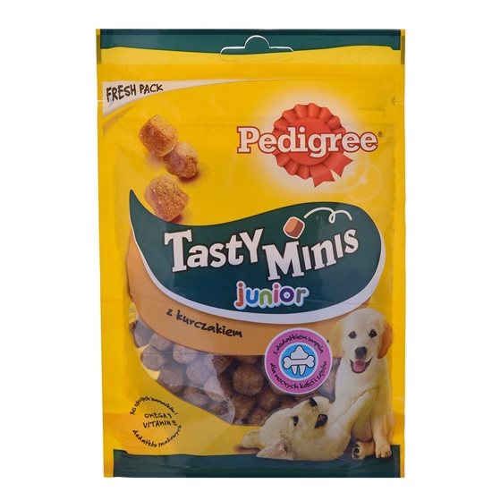 Изображение PEDIGREE Tasty Minis Junior Chicken - Dog treat - 125g