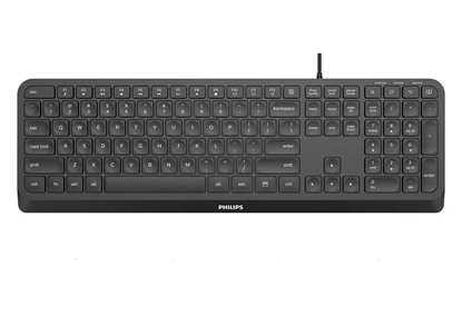 Attēls no Philips 2000 series SPK6207B/00 keyboard USB Black