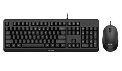 Attēls no Philips 2000 series SPT6207BL/00 keyboard Mouse included USB QWERTY English Black