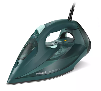 Picture of Philips 7000 Series Steam iron DST7050/70, 2800W, 50 g/min continous steam, 250g steam boost, vertical steam, SteamGlide Elite soleplate, drip stop, ASO, QuickCalc Release, 300 ml water tank