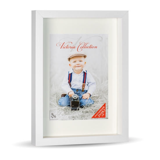 Picture of Photo frame 3D 21x29,7 white