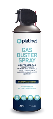 Attēls no Platinet PFS5160G compressed air duster 600 ml