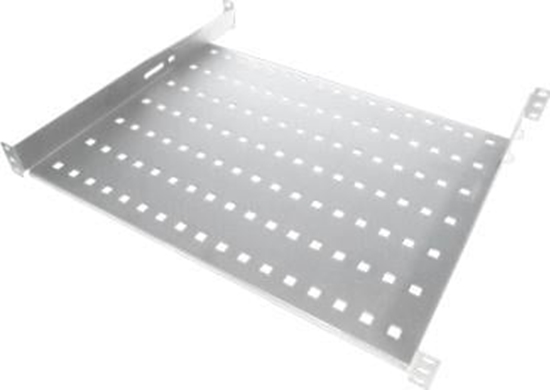 Picture of Alantec Póka staa 19" 1U gb. 650mm, kolor szara, 4 punkty mocowania (SA-P-19-1U-650-4-S)