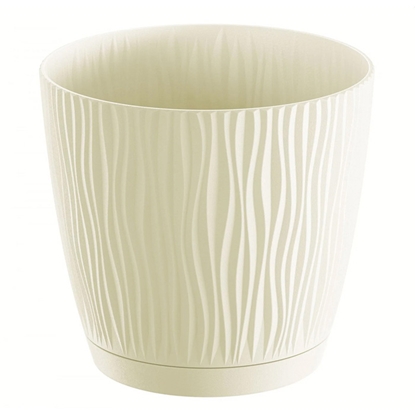 Attēls no Puķu pods Sandy cream d14.9xh13.9cm