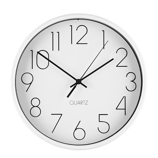 Picture of Pulkstenis sienas 4Living Hour balts 25cm