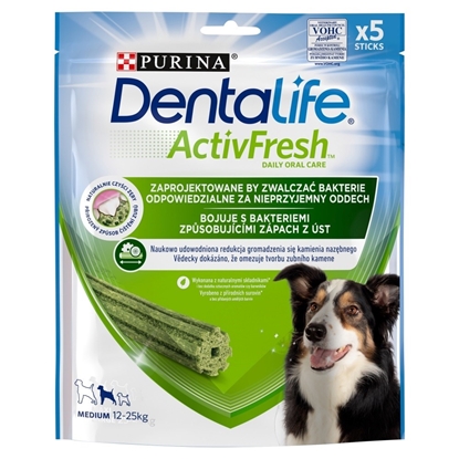 Picture of PURINA Dentalife Active Fresh Medium - Dental snack for dogs - 115g