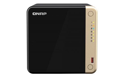 Picture of QNAP TS-464 NAS Tower Ethernet LAN Black N5095