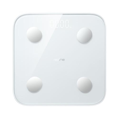 Picture of realme Smart Scale Rectangle White Electronic personal scale