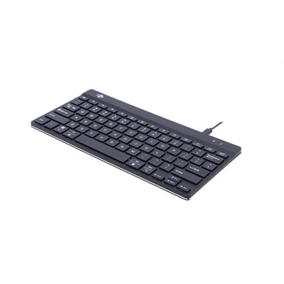 Изображение R-Go Tools Compact Break R-Go ergonomic keyboard, QWERTY (US), bluetooth, black