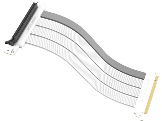 Изображение Riser PCI 4.0 x16 na taśmie 30cm Biały