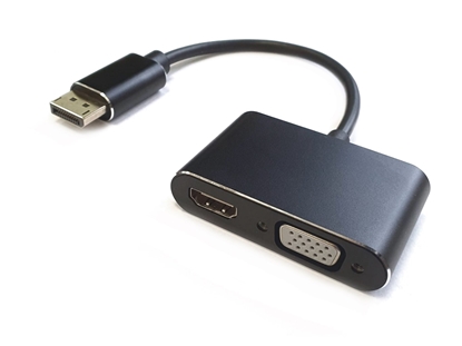 Изображение RoGer DisplayPort to HDMI + VGA Adapter v1.4 / 4K@30Hz