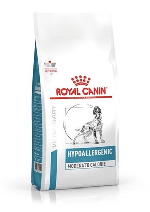 Attēls no ROYAL CANIN Hypoallergenic Moderate Calorie - dry dog food - 7 kg