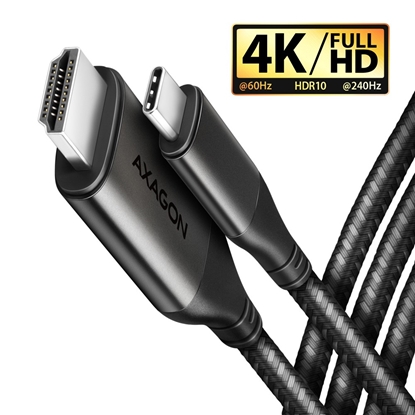 Attēls no RVC-HI2MC Adapter USB-C -> HDMI 2.0 4K/60Hz Aluminum, 1.8m kabel