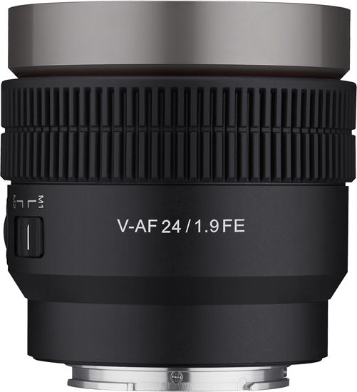 Picture of Samyang V-AF 24mm T1.9 FE lens for Sony