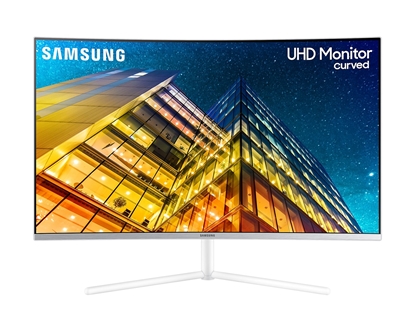 Attēls no Samsung 590 UR591C computer monitor 80 cm (31.5") 3840 x 2160 pixels 4K Ultra HD White