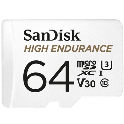 Изображение SanDisk High Endurance memory card 64 GB MicroSDXC UHS-I Class 10