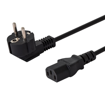 Attēls no SAVIO Power cable Schuko (M) – IEC C13, 1.8 m CL-98