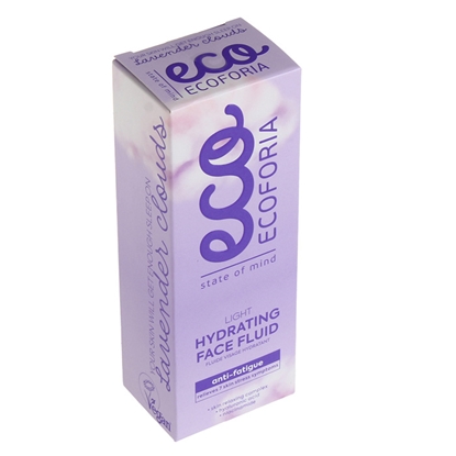 Attēls no Sejas fluīds Ecoforia Lavender Clouds viegli mitrinošs, 50ml