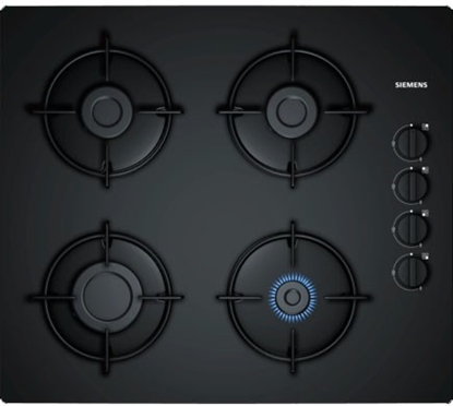 Picture of Siemens EO6B6PB10 hob Black Built-in Gas 4 zone(s)