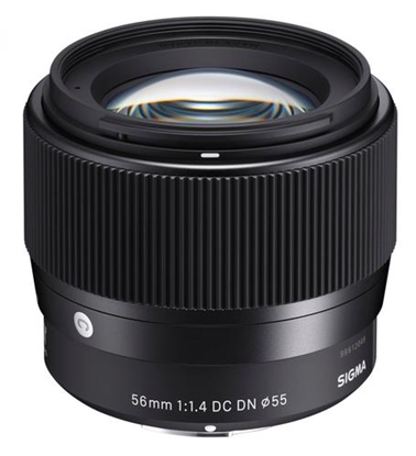 Изображение Objektyvas SIGMA 56mm f/1.4 DC DN Contemporary lens for Sony