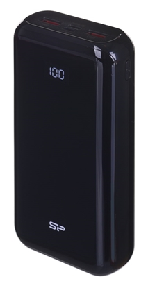 Picture of SILICON POWER QS28 Powerbank External battery 20000 mAh 2x USB QC 3.0 1x USB-C PD (SP20KMAPBKQS280K) Black