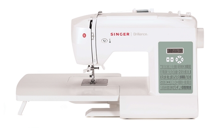Attēls no Singer | 6199 Brilliance | Sewing Machine | Number of stitches 100 | Number of buttonholes 6 | White