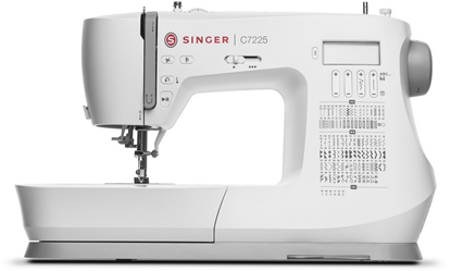 Изображение Singer | C7225 | Sewing Machine | Number of stitches 200 | Number of buttonholes 8 | White