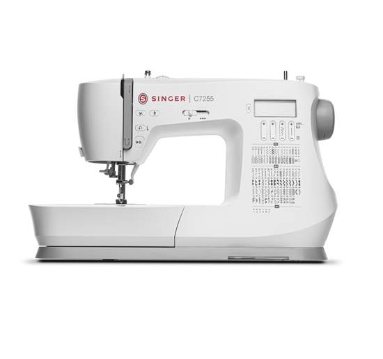 Picture of Singer | C7255 | Sewing Machine | Number of stitches 200 | Number of buttonholes 8 | White