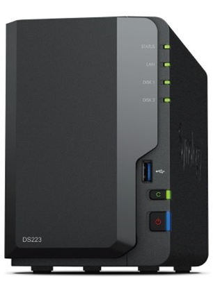 Picture of Synology DiskStation DS223 NAS/storage server Desktop Realtek RTD1619B 2 GB DDR4