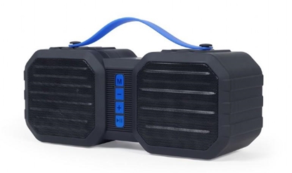 Picture of Skaļrunis Gembird Portable Bluetooth Speaker Black / Blue