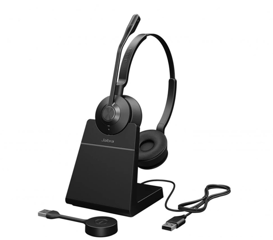Picture of Jabra Headset Engage 55 UC Duo USB-A inkl. Ladestation