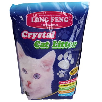 Изображение Pakaiši kaķiem silikona Silica Long Feng 3.8l