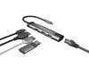 Изображение Stacja dokująca Multi Port Fowler Go USB-C - Hub 2x USB 3.0, HDMI 4K, USB-C PD, RJ45 