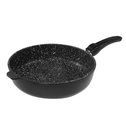Picture of Stoneline | 16318 | Stewing Pan | Stewing | Diameter 28 cm | Suitable for induction hob | Removable handle