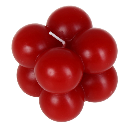 Picture of Svece kubs Polar 2x2 bordo 6.8cm 15h