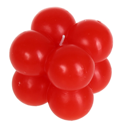 Picture of Svece kubs Polar 2x2 sarkana 6.8cm 15h