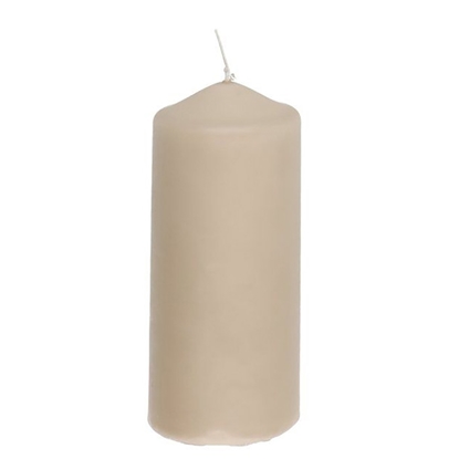 Picture of Svece stabs Polar Aura bēša 8x25cm 160h