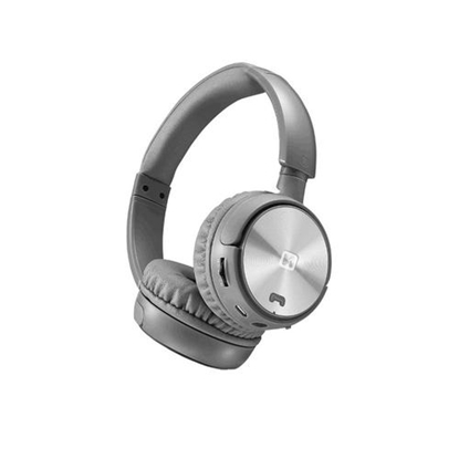 Attēls no Swissten TRIX Headphones Wireless Head-band Bluetooth Silver