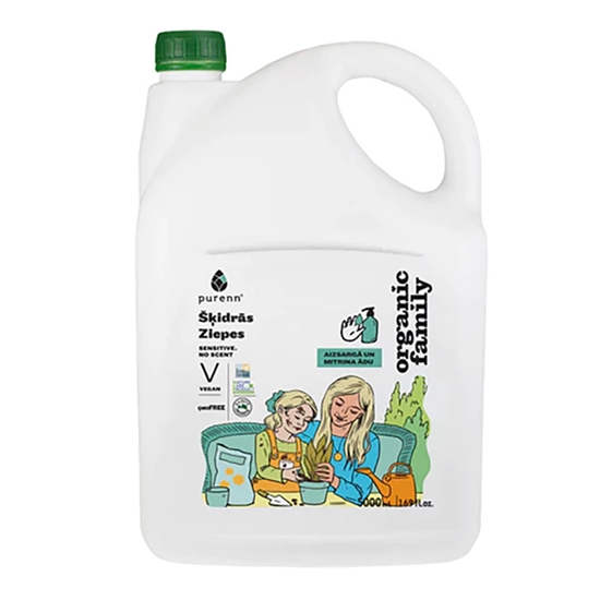 Picture of Šķ ziepes Purenn Sensitive bez aromāta 5l