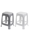 Picture of Taburete plastmasas 27x30x46cm pelēka vai balta (1gb.)