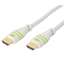 Attēls no Techly 10m High Speed ​​HDMI Cable with Ethernet A/A M/M White ICOC HDMI-4-100WH