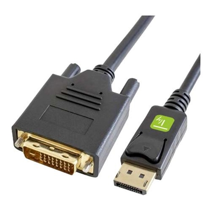 Attēls no Kabel Techly DisplayPort - DVI-D 3m czarny (ICOC-DSP-C12-030)